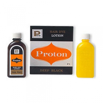 Proton hair dye lotion